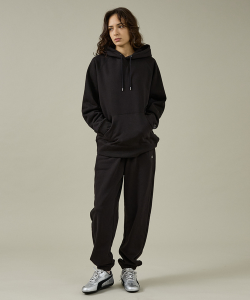 FRUIT OF THE LOOM(フルーツオブザルーム)の「【FRUIT OF THE LOOM/フルーツ オブ ザ ルーム】BASIC SWEAT PANT/パンツ/ボトムス/スウェット/お出かけ【WEB限定】(スウェットパンツ・レディース・ブラック/ネイビー/アイボリー/グレー・フリー)」の14枚目の写真