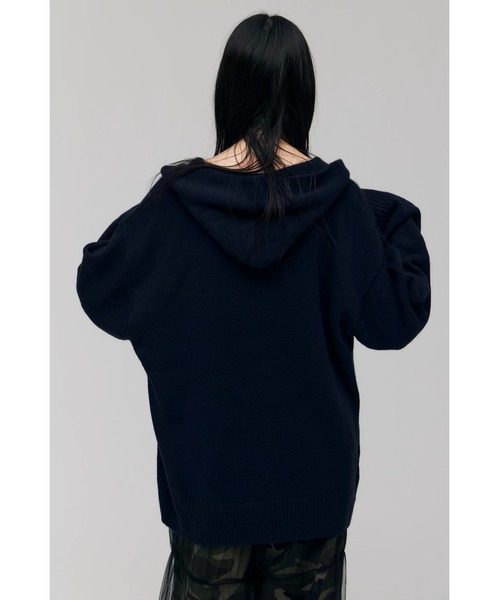 FELICITY(フェリシティ)の「Shawl Collar Knit(ニット/セーター・レディース・ワインレッド/グリーン/ネイビー・2)」の18枚目の写真