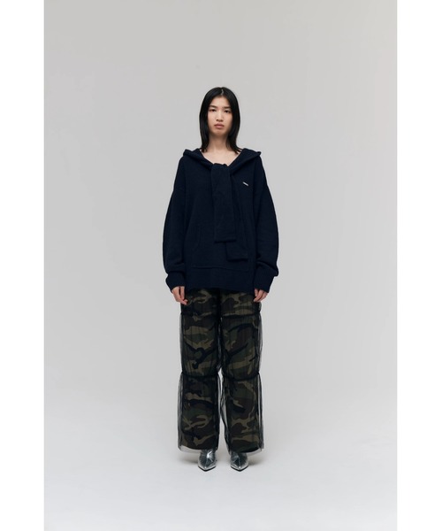 FELICITY(フェリシティ)の「Shawl Collar Knit(ニット/セーター・レディース・ワインレッド/グリーン/ネイビー・2)」の17枚目の写真