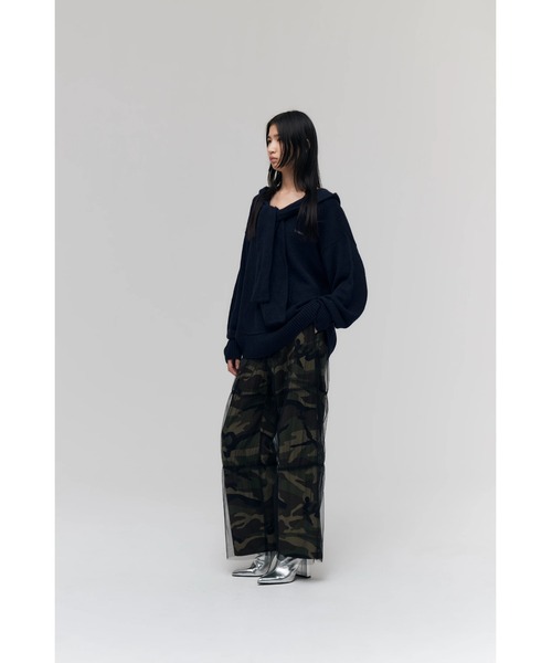 FELICITY(フェリシティ)の「Shawl Collar Knit(ニット/セーター・レディース・ワインレッド/グリーン/ネイビー・2)」の16枚目の写真