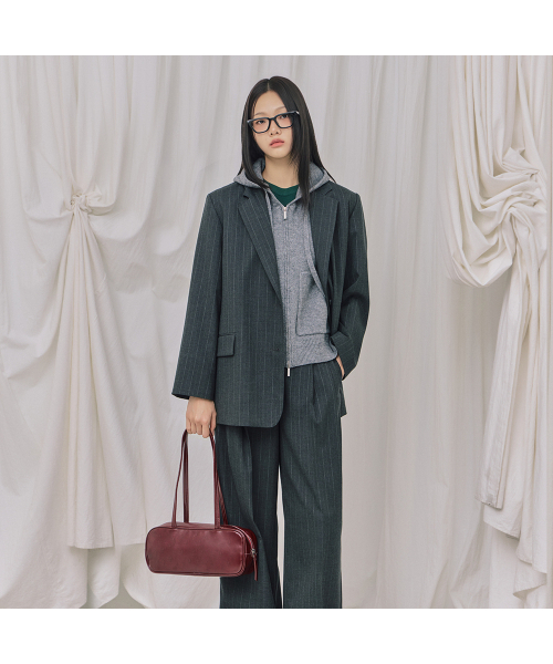 LAP（ラップ）の「SLIM SHOULDER BAG AR7AB827（ショルダーバッグ・レディース・ブラック/ワイン・FREE）」の3枚目の写真