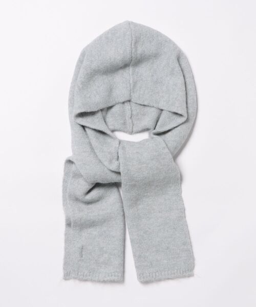 UNISEX】ソフトニット フードマフラー（マフラー）｜Kotoe（コトエ）の