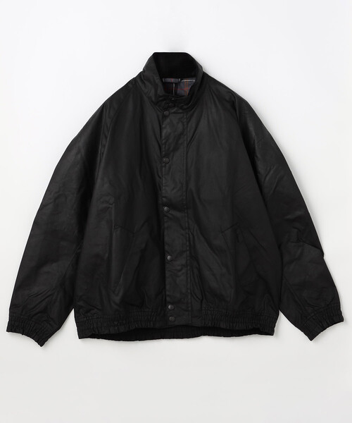 Barbour（バブアー）の「Barbour/バブアー transport blouson wax jacket（その他アウター・メンズ・ブラック/オリーブ・38/40/42）」の2枚目の写真