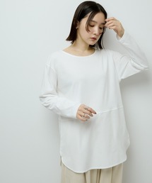 Green　Parks | 裾ドッキングホワイトインナー(Tシャツ/カットソー)