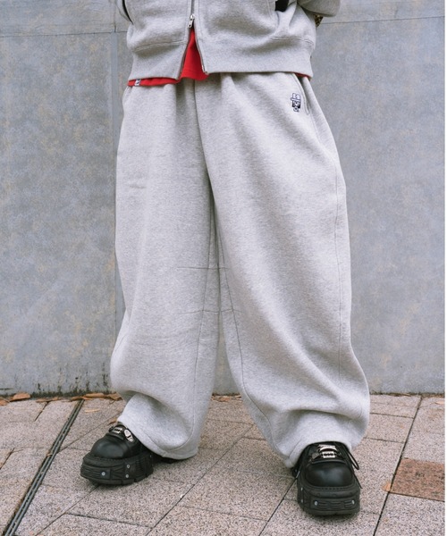 centimeter（センチメーター）の「Volume baggy sweat pants（スウェットパンツ・メンズ・杢グレー/ブラック・SMALL/MEDIUM）」の6枚目の写真