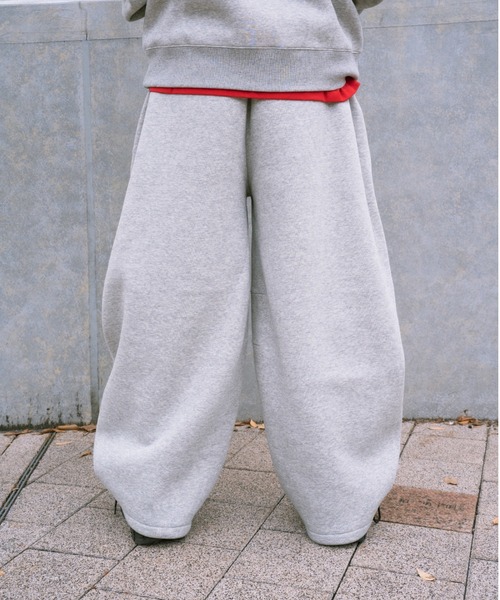 centimeter（センチメーター）の「Volume baggy sweat pants（スウェットパンツ・メンズ・杢グレー/ブラック・SMALL/MEDIUM）」の8枚目の写真