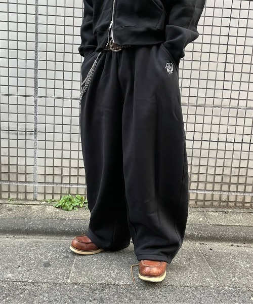 centimeter（センチメーター）の「Volume baggy sweat pants（スウェットパンツ・メンズ・杢グレー/ブラック・SMALL/MEDIUM）」の18枚目の写真
