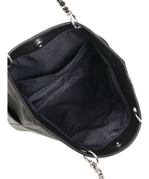 GYDA（ジェイダ）の「GYDAbijouプレートチェーントートBAG（トートバッグ・レディース・その他1/シルバー/ブラック・FREE）」の7枚目の写真