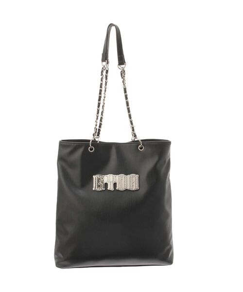 GYDA（ジェイダ）の「GYDAbijouプレートチェーントートBAG（トートバッグ・レディース・その他1/シルバー/ブラック・FREE）」の13枚目の写真