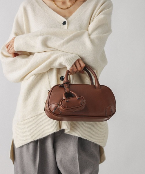 GLOBAL WORK（グローバルワーク）の「チャーム付きプチボストン/598263