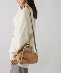 GLOBAL WORK | チャーム付きプチボストン/598263(ハンドバッグ)