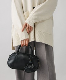 GLOBAL WORK | チャーム付きプチボストン/598263(ハンドバッグ)