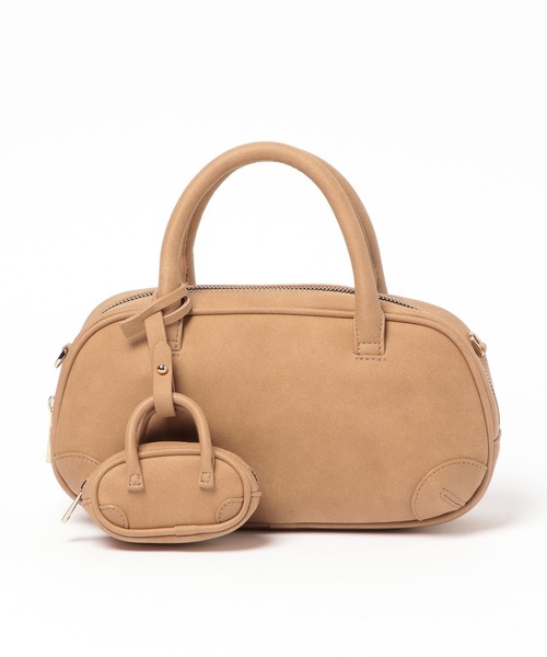 GLOBAL WORK（グローバルワーク）の「チャーム付きプチボストン/598263