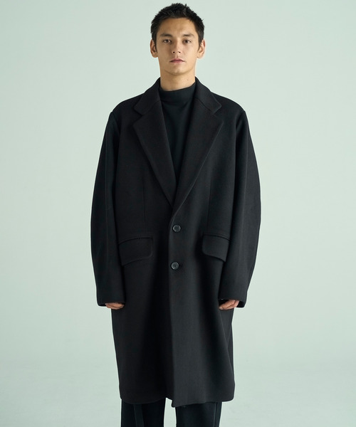VICTIM ヴィクティム / CHESTERFIELD COAT ウールメルトンチェスター