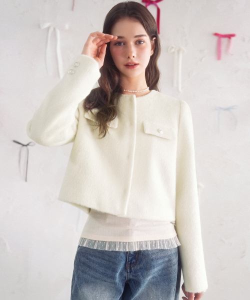 Vivacious(ビバシャス)の「Etoile Rose Jacket PINK(その他アウター・レディース・ピンク・SMALL/MEDIUM)」の2枚目の写真