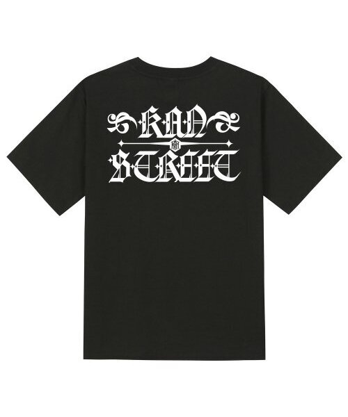 KAN6312(カン6312)の「KTB0132 ダカン 半袖Tシャツ - ブラック(Tシャツ/カットソー・メンズ・その他・SMALL/MEDIUM/LARGE/X-LARGE)」の1枚目の写真