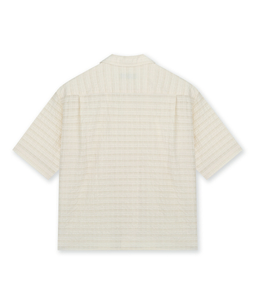 BESLOW(ビースロー)の「リラックスチェックハーフシャツ クリーム(シャツ/ブラウス・メンズ・その他・SMALL/MEDIUM/LARGE)」の6枚目の写真