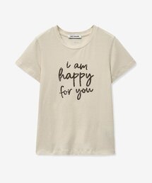 LETTERING CROP T-SHIRT_CREAM