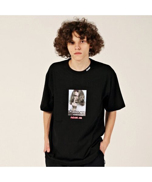 RESPECT(リスペクト)の「jail tee (Black)(Tシャツ/カットソー・メンズ・その他・LARGE/MEDIUM/X-LARGE)」の1枚目の写真