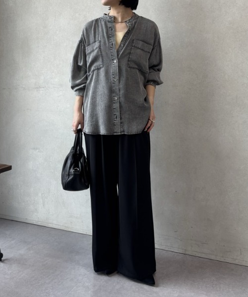 Jena espace merveilleux(ジェナ エスパスメルヴェイユ)の「【高レビュー多数!】【2サイズ展開/体型問わず美脚見え】トロミイージーパンツ(その他パンツ・レディース・グレー/オフホワイト/ブラック/ライトベージュ/ブラウン/グレー系その他2/ベージュ/アイボリー・2/1)」の16枚目の写真