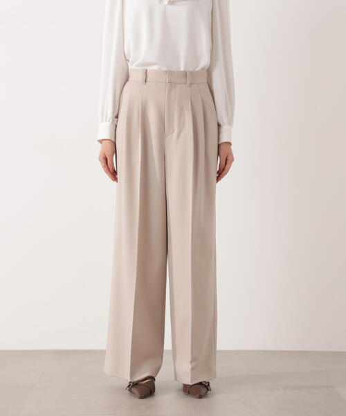 PROPORTION BODY DRESSING(プロポーションボディドレッシング)の「<セットアップ対応>2タックワイドパンツ / 1216130002(その他パンツ・レディース・ベージュ/ダークグレー/オフホワイト・MEDIUM/PSS/SMALL)」の11枚目の写真