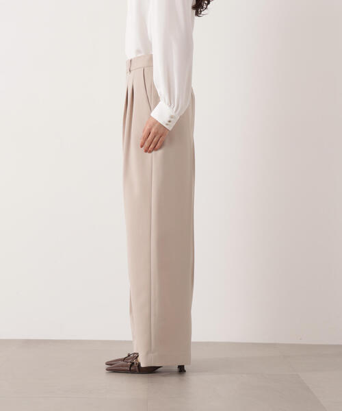 PROPORTION BODY DRESSING(プロポーションボディドレッシング)の「<セットアップ対応>2タックワイドパンツ / 1216130002(その他パンツ・レディース・ベージュ/ダークグレー/オフホワイト・MEDIUM/PSS/SMALL)」の10枚目の写真
