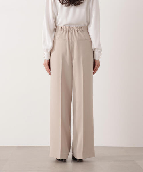 PROPORTION BODY DRESSING(プロポーションボディドレッシング)の「<セットアップ対応>2タックワイドパンツ / 1216130002(その他パンツ・レディース・ベージュ/ダークグレー/オフホワイト・MEDIUM/PSS/SMALL)」の9枚目の写真
