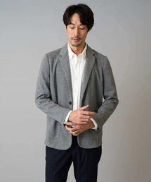a.v.v | 【イージーケア/ストレッチ】ダブルフェイスジャージースマートジャケット【洗濯機で洗える】〈ON/OFF SERIES〉(テーラードジャケット)