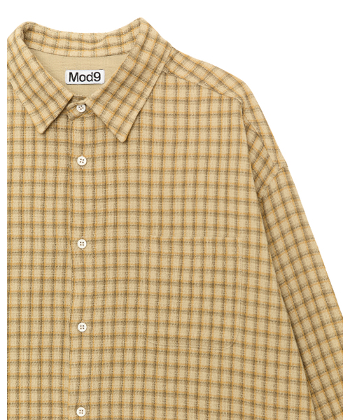 MODNINE(モディナイン)の「Beige Lily - Shirt(シャツ/ブラウス・レディース・その他・SMALL/MEDIUM/LARGE)」の2枚目の写真