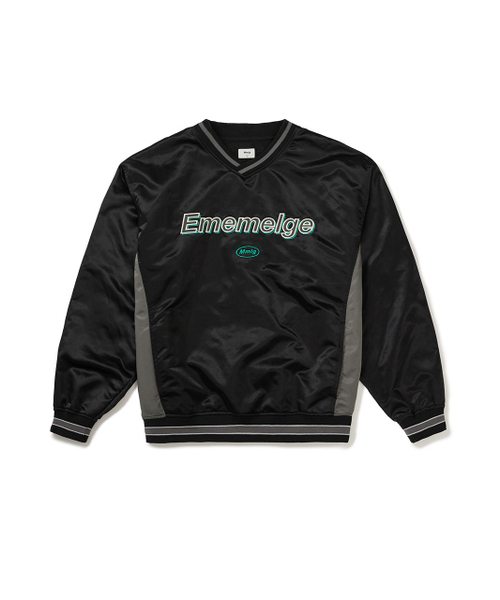 MMLG（エムエムエルジー）の「[Mmlg] EM SATIN SPORTS PULLOVER (BLACK)（スウェット・レディース・その他・MEDIUM/LARGE/X-LARGE/SMALL）」の2枚目の写真