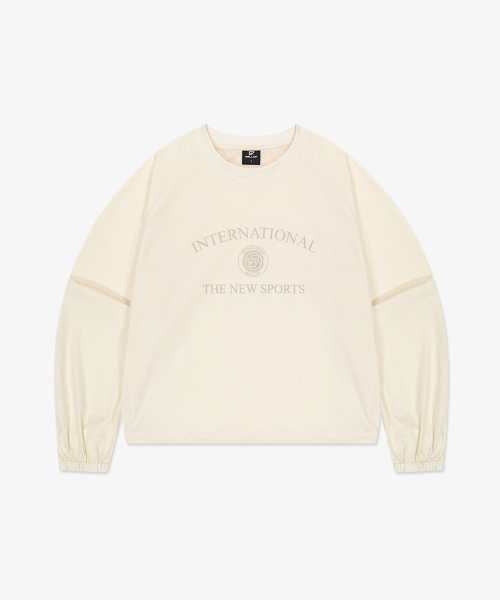 BALLOP（バロップ）の「女性フライテックVEマンツーマンライトベージュ（スウェット・レディース・その他・SMALL/MEDIUM）」の4枚目の写真