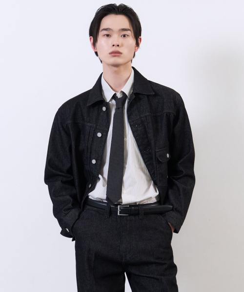 PLAC(プラック)の「M18 TYPE-1 JACKET ONE BLACK(デニムジャケット・メンズ・その他・MEDIUM/LARGE/X-LARGE)」の2枚目の写真
