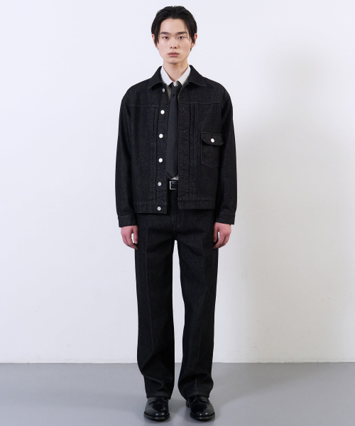 PLAC(プラック)の「M18 TYPE-1 JACKET ONE BLACK(デニムジャケット・メンズ・その他・MEDIUM/LARGE/X-LARGE)」の3枚目の写真