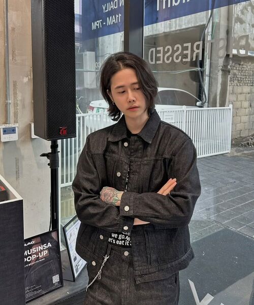 PLAC(プラック)の「M18 TYPE-1 JACKET ONE BLACK(デニムジャケット・メンズ・その他・MEDIUM/LARGE/X-LARGE)」の13枚目の写真
