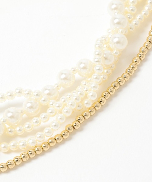 GLOBAL WORK(グローバルワーク)の「パールネックレスSS/611442(ネックレス・レディース・その他1/その他3/その他2・FREE)」の7枚目の写真