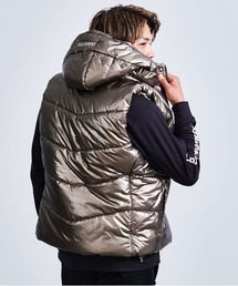 VIOLA（ヴィオラ）の「『VIOLA rumore/ヴィオラ ルモーレ』フード脱着中綿ベスト（ブルゾン）」