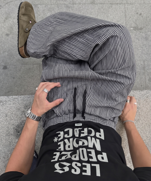 FIELDMANUAL(フィールドマニュアル)の「ボリュームパンツチェック(その他パンツ・メンズ・その他・MEDIUM/LARGE/SMALL)」の1枚目の写真
