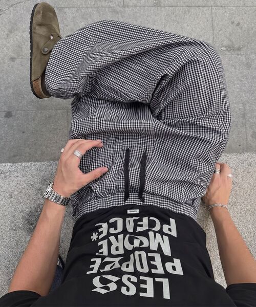 FIELDMANUAL(フィールドマニュアル)の「ボリュームパンツチェック(その他パンツ・メンズ・その他・MEDIUM/LARGE/SMALL)」の5枚目の写真