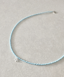 CODE.H（コード エイチ）の「(Silver 925) Mini Ribbon Chalcedony Necklace（ネックレス）」