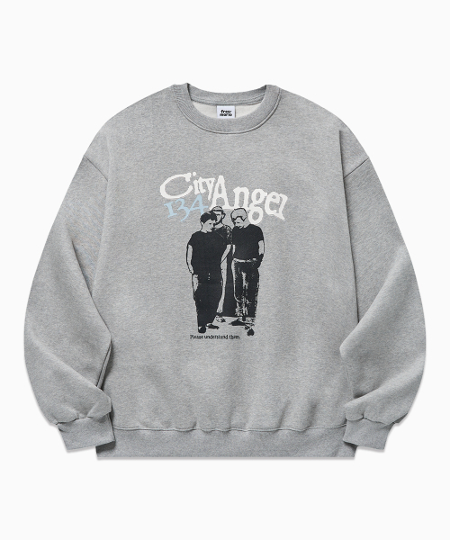 セール】City Angel Sweatshirt [Gray]（スウェット）｜FREEMARIO