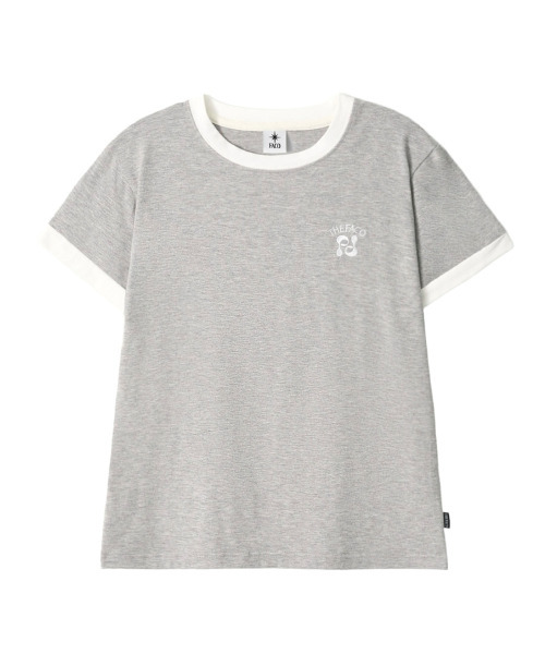 THE FACO(ファコ)の「CORE LOGO RINGER TEE GRAY(Tシャツ/カットソー・レディース・その他・FREE)」の1枚目の写真