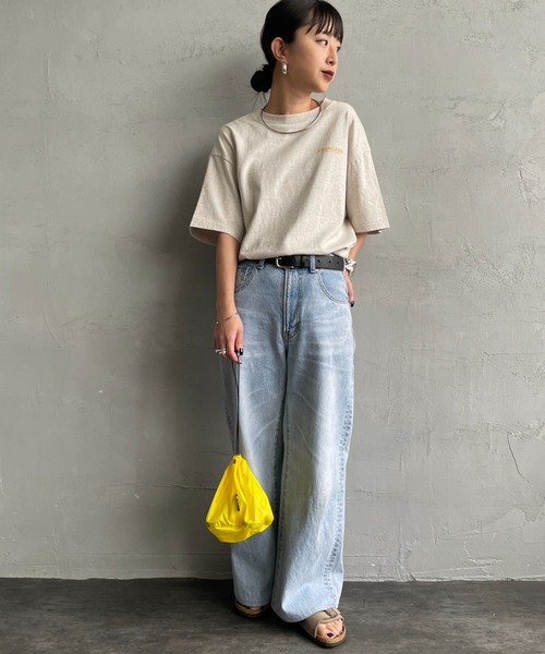 Americana/アメリカーナ] 別注 AMRCN バックプリント Tシャツ【追加