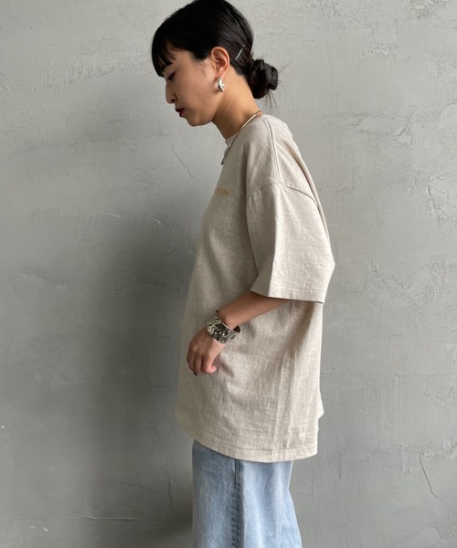 Americana/アメリカーナ] 別注 AMRCN バックプリント Tシャツ【追加