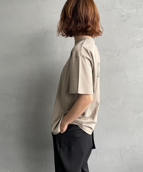 Americana/アメリカーナ] 別注 AMRCN バックプリント Tシャツ【追加