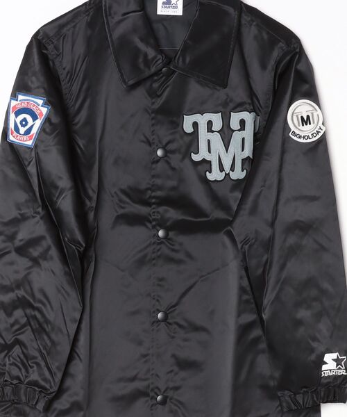 TMT(ティーエムティー)の「【TMT×STARTER / ティーエムティー×スターター】POCH COACH JACKET(ナイロンジャケット・メンズ・ブルー/グリーン/ブラック・LARGE/MEDIUM/SMALL/X-LARGE)」の20枚目の写真
