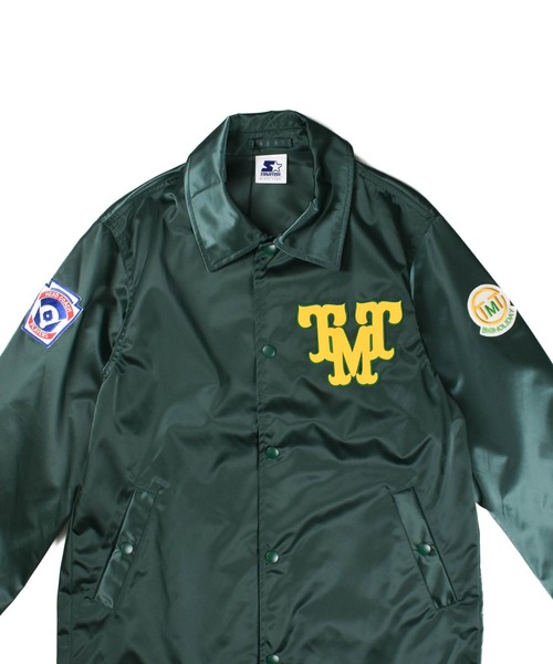 TMT(ティーエムティー)の「【TMT×STARTER / ティーエムティー×スターター】POCH COACH JACKET(ナイロンジャケット・メンズ・ブルー/グリーン/ブラック・LARGE/MEDIUM/SMALL/X-LARGE)」の4枚目の写真
