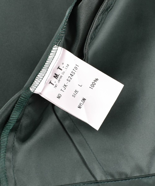 TMT(ティーエムティー)の「【TMT×STARTER / ティーエムティー×スターター】POCH COACH JACKET(ナイロンジャケット・メンズ・ブルー/グリーン/ブラック・LARGE/MEDIUM/SMALL/X-LARGE)」の11枚目の写真