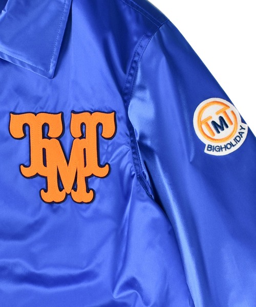 TMT(ティーエムティー)の「【TMT×STARTER / ティーエムティー×スターター】POCH COACH JACKET(ナイロンジャケット・メンズ・ブルー/グリーン/ブラック・LARGE/MEDIUM/SMALL/X-LARGE)」の14枚目の写真