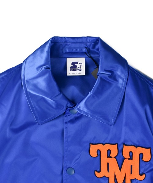 TMT(ティーエムティー)の「【TMT×STARTER / ティーエムティー×スターター】POCH COACH JACKET(ナイロンジャケット・メンズ・ブルー/グリーン/ブラック・LARGE/MEDIUM/SMALL/X-LARGE)」の16枚目の写真