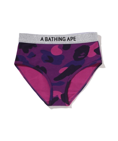 A BATHING APE(アベイシングエイプ)の「COLOR CAMO SHORTS(ショーツ・レディース・ピンク/パープル・SMALL/MEDIUM/LARGE)」の2枚目の写真